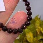 Pulseira Esfera Granada 4mm - Imagem 2