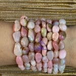 Pulseira de Opala Rosa
