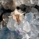 Anel Quartzo Diamante Herkimer Ajustável cod 1 - Imagem 2