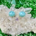 Brinco Larimar Prata
