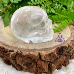 Crânio de Cristal Quartzo Branco Transparente - Imagem 3