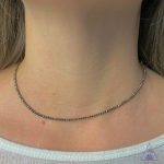 Colar Pirita facetada 3mm - Imagem 2