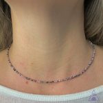 Colar Rodonita facetada 2mm - Imagem 2