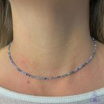 Colar Sodalita facetada 2mm - Imagem 2