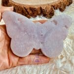Borboleta de Cristal Ametista Rosa - Imagem 2