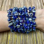 Pulseira Cascalho Lápis Lázuli