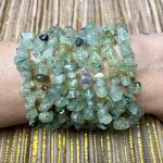 Pulseira Cascalho Prehnita
