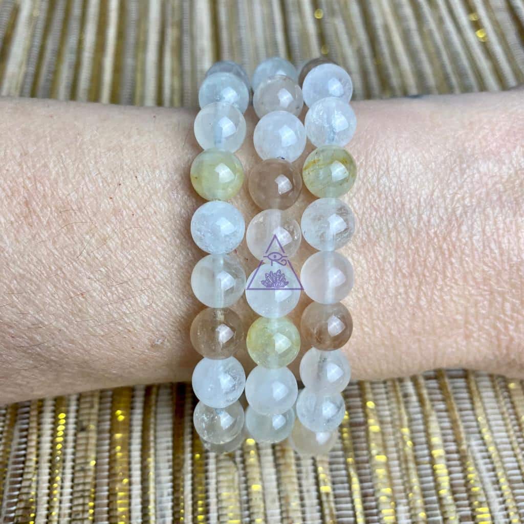 TOPAZIO MIX Pulseira Esfera Topazio Mix 8mm - Imagem 1