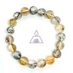 Pulseira Esfera Quartzo com Dendrita 8mm - Imagem 2