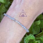 Pulseira Facetada Labradorita 3mm