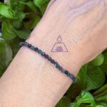 Pulseira Facetada Rubi na fucsita 3mm