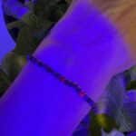 Pulseira Facetada Rubi na fucsita 3mm - Imagem 2