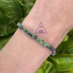 Pulseira Facetada Rubi na Zoisita 5mm
