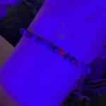 Pulseira Facetada Rubi na Zoisita 5mm - Imagem 2