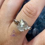 Anel Quartzo Diamante Herkimer Ajustável cod 6