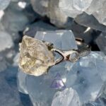 Anel Quartzo Diamante Herkimer Ajustável cod 6 - Imagem 4