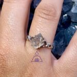 Anel Quartzo Diamante Herkimer Ajustável cod 7