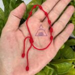 Pulseira Cabala Vermelha 7 nós - Imagem 2