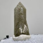 Quartzo Prase de Serifos - Hedenbergita